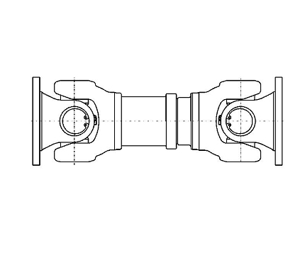 Short cardan shafts